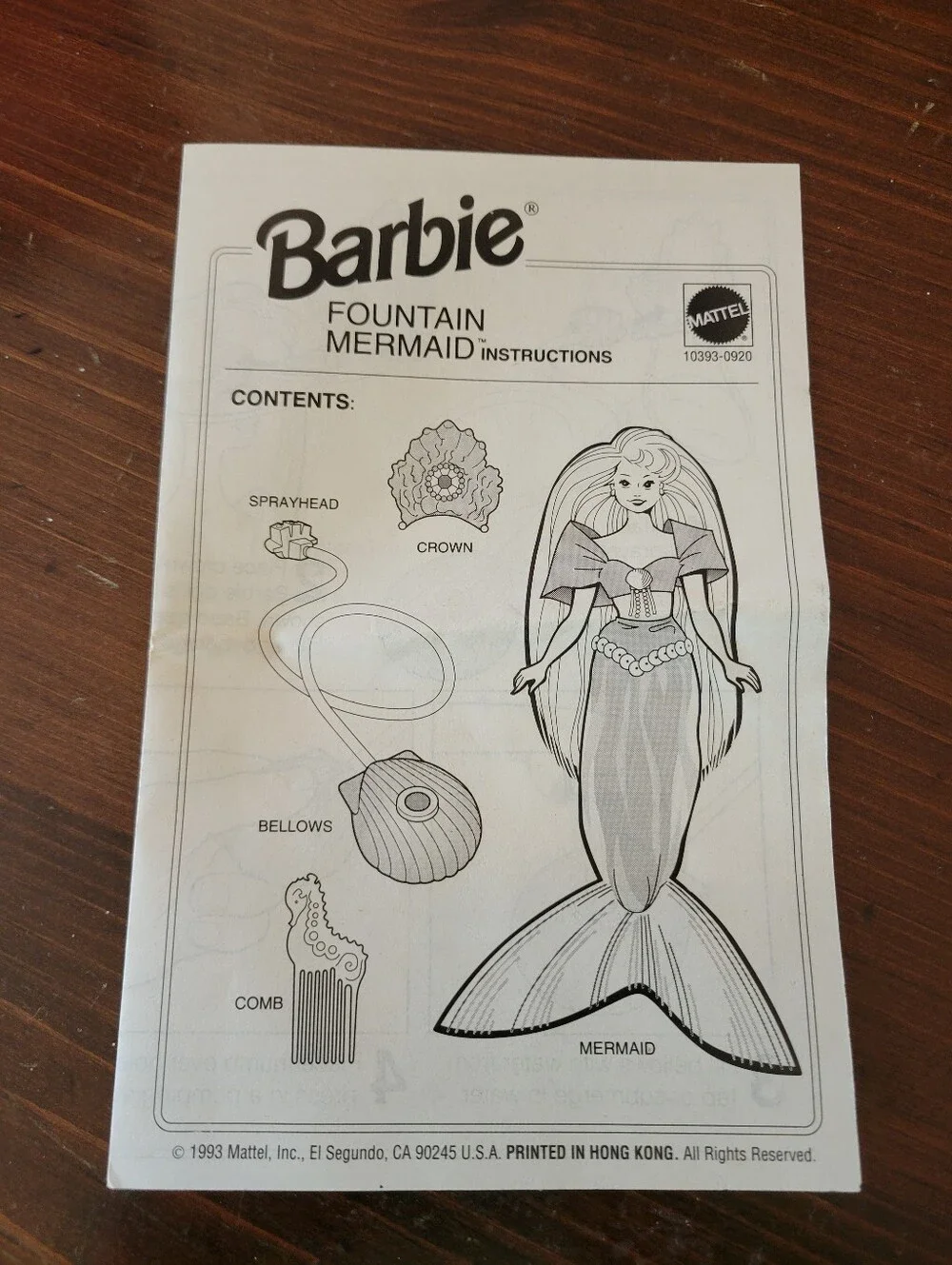 Rare Fountain Mermaid Barbie!